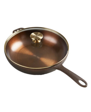 Smithey Deep Skillet No. 11 w/ Lid