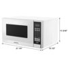 Classic-Microwave-White-Dimensions