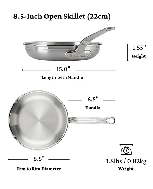 Hestan-ProBond-Forged- Skillet_8-5_specs