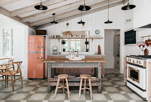 Retro appliances that belong in modern log cabins