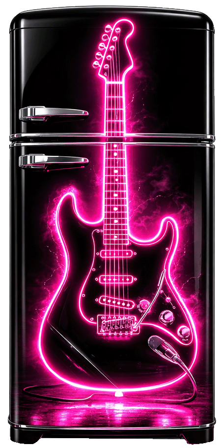 wrapped refrigerators by Kitchen Obsession