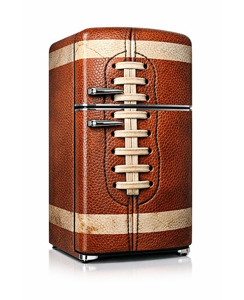 ball-football football wrapped refrigerator