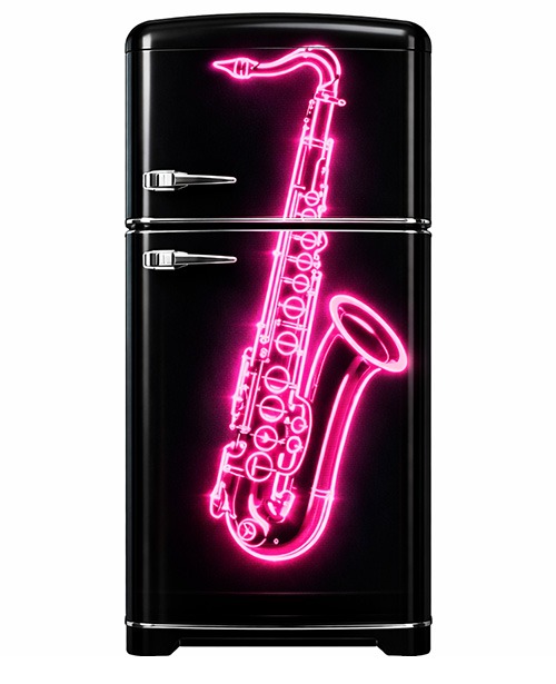 saxophone wrapped guitar