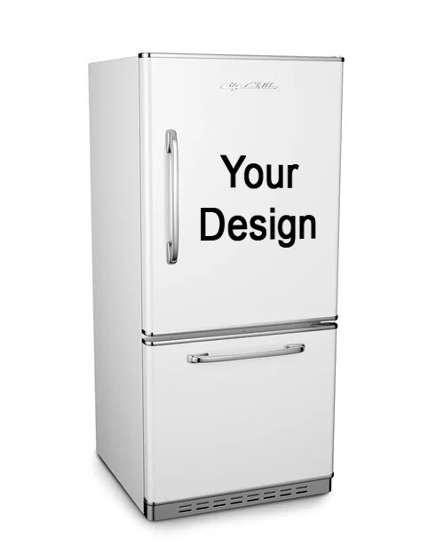 wrapped refrigerators by kitchen obsession