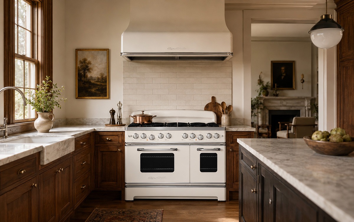 Classic White Big Chill Product in home