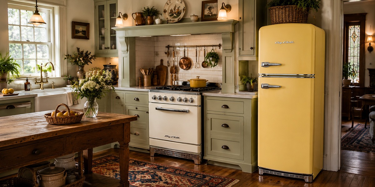 Cottage home with Big Chill appliances
