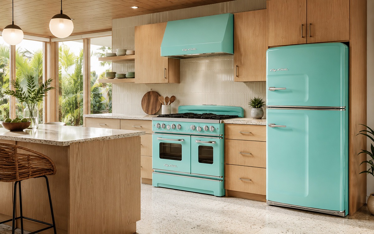 turquoise Big Chill Product in home