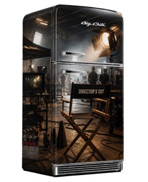 Movie Set Wrapped Refrigerator